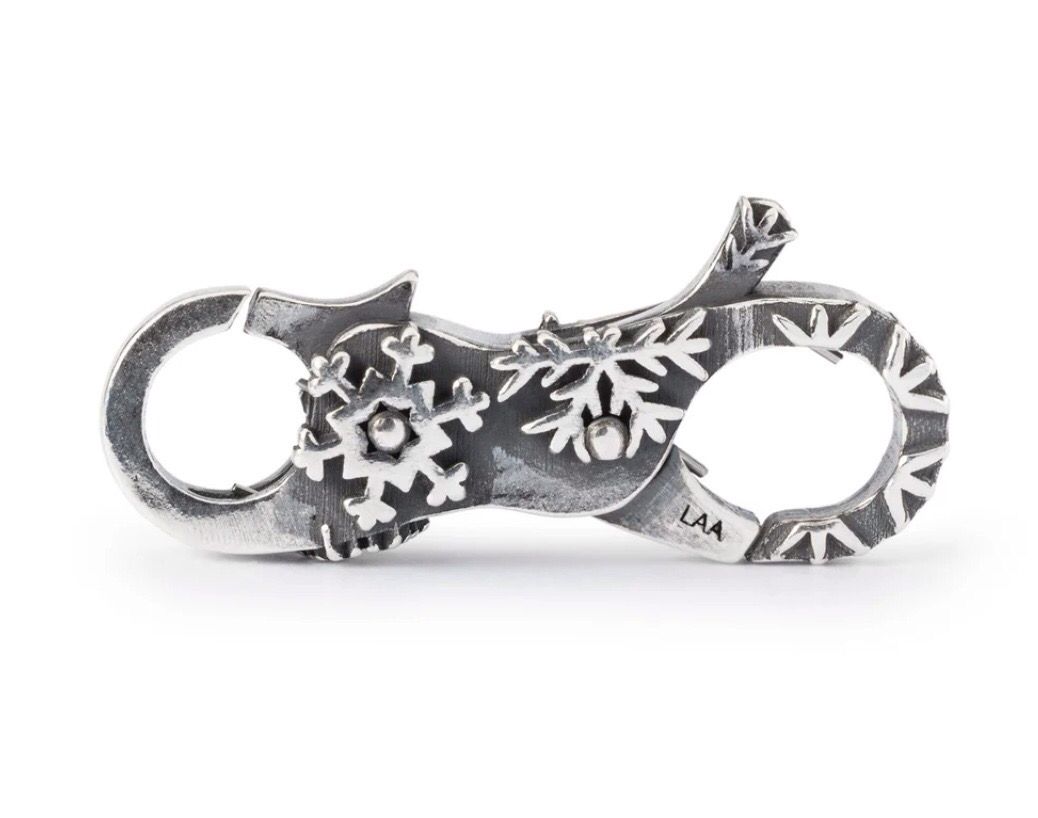 TROLLBEADS CHIUSURA FIOCCO DI NEVE