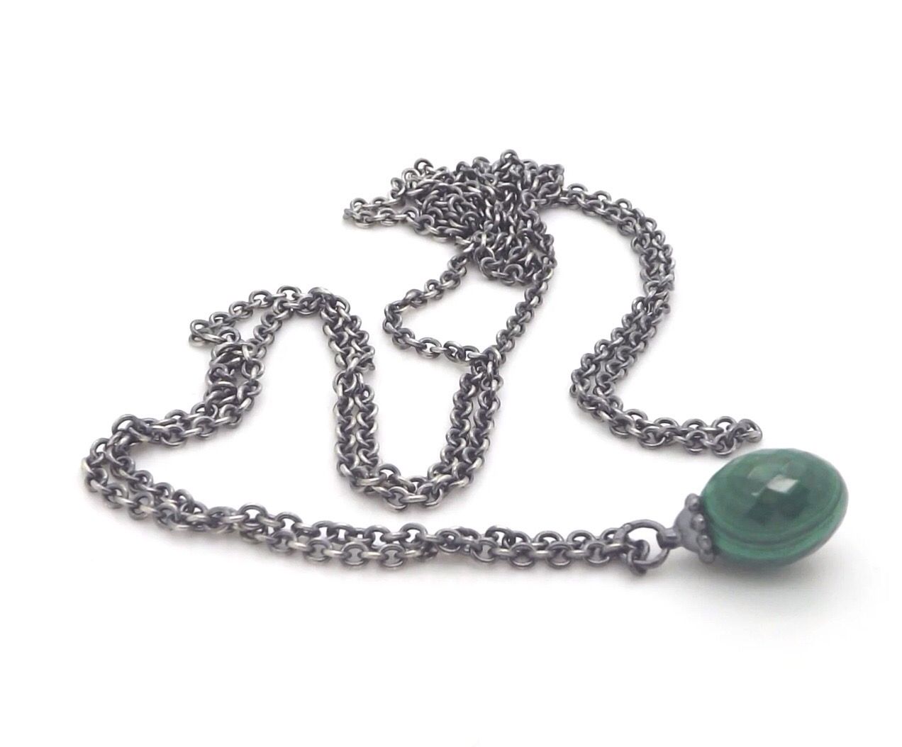 TROLLBEADS COLLANA MALACHITE