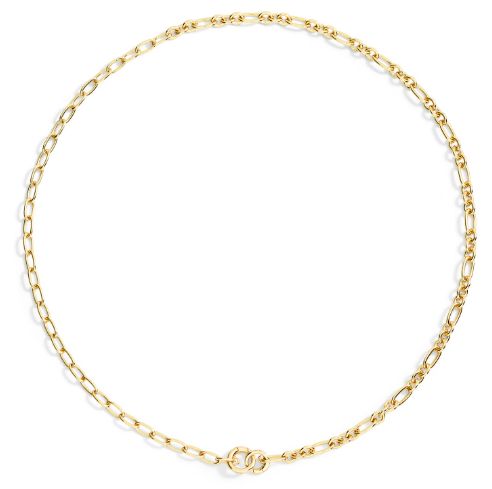 DODO COLLANA MAGLIE APRIBILI ARGENTO DORATO