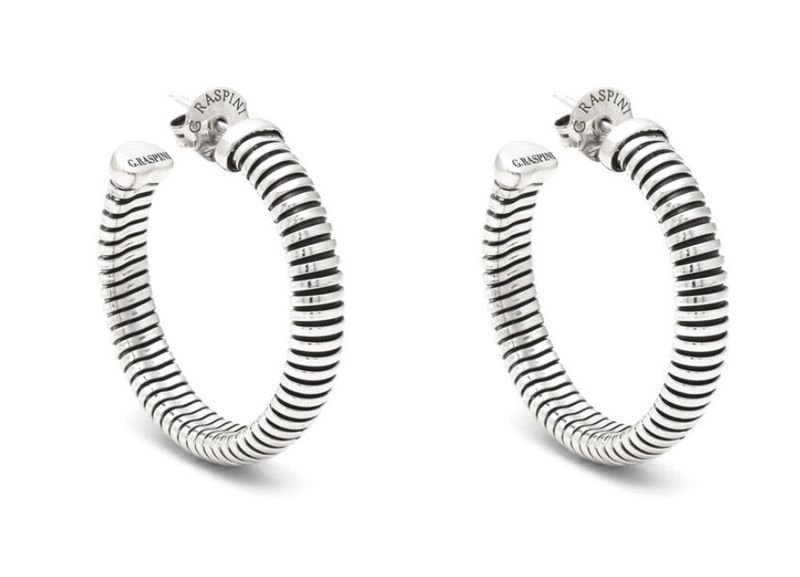 Giovanni Raspini Orecchini Tubogas Cerchio grandi