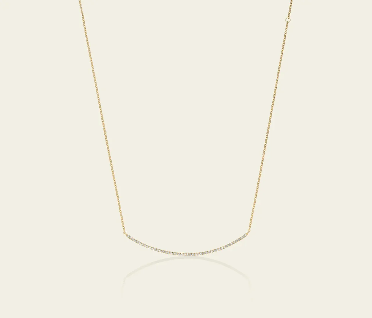 Marco Gerbella - Collana a barretta con diamanti