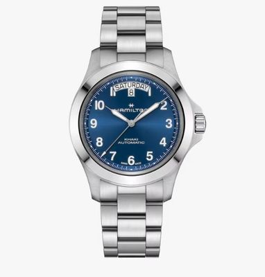 HAMILTON - KHAKI FIELD KING DAY-DATE 40 MM BLU HAMILTON - KHAKI FIELD KING DAY-DATE 40 MM BLU