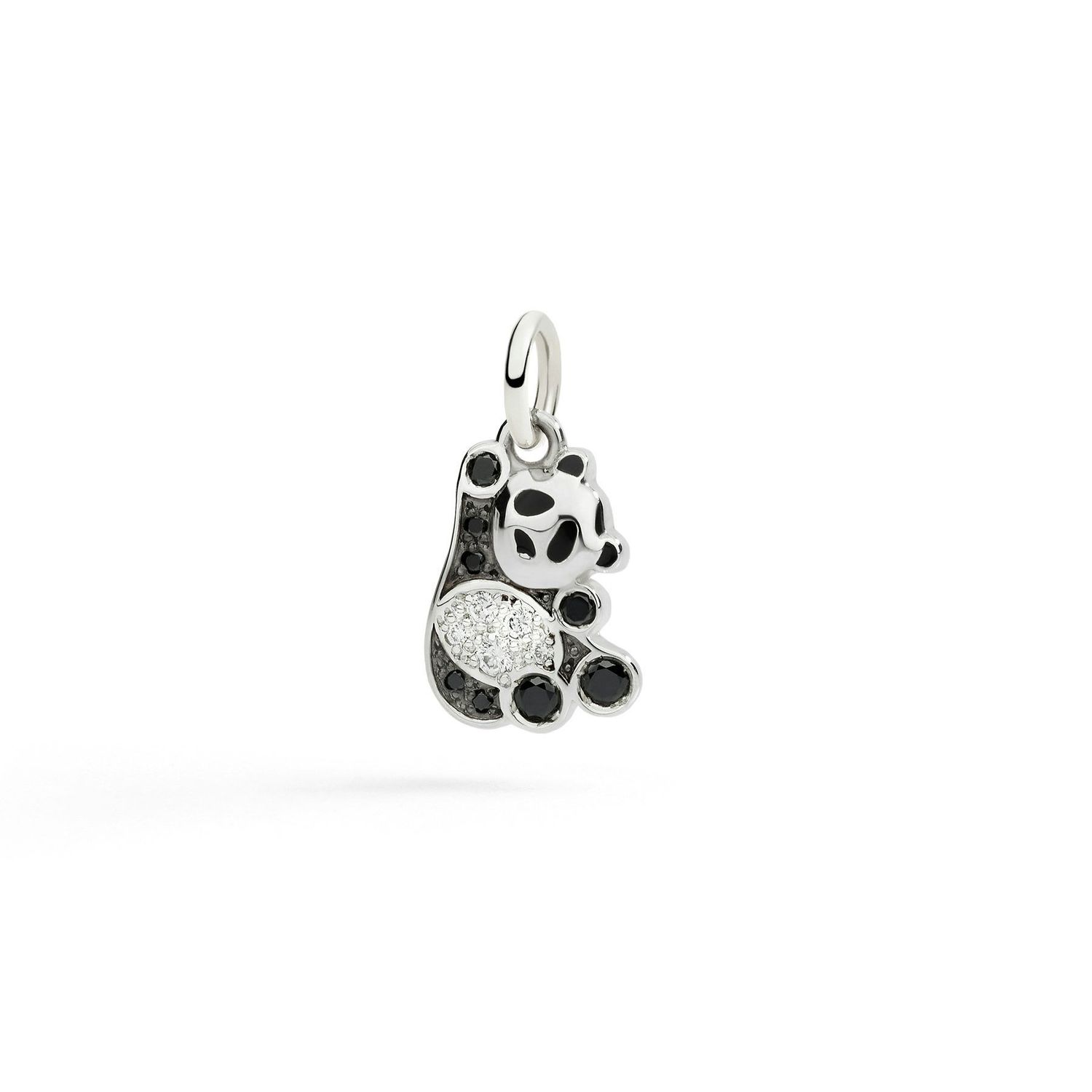 DODO CIONDOLO PANDA IN ARGENTO & DIAMANTI