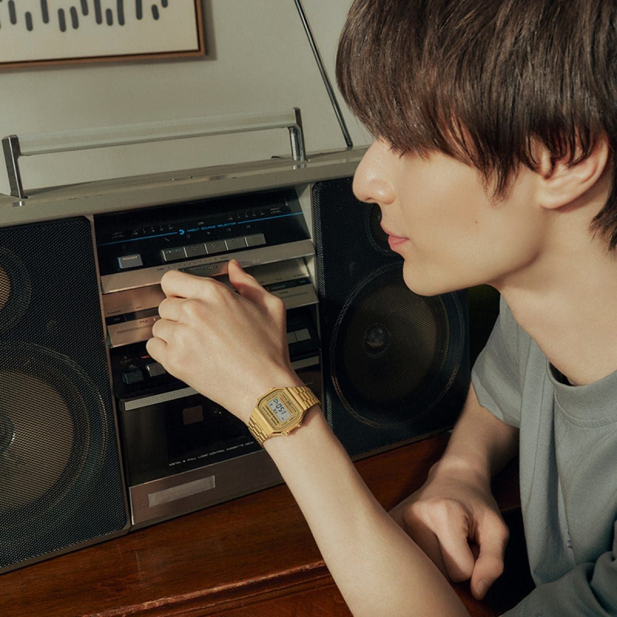 CASIO - VINTAGE COLLECTION OROLOGIO A168WG-9