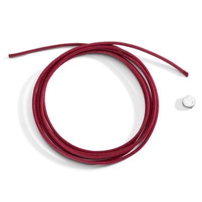 DODO MAXI CORDINO IN COTONE SOTTILE BURGUNDY