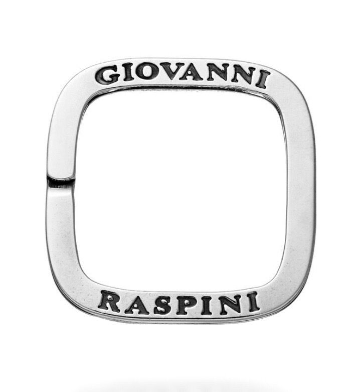 GIOVANNI RASPINI PORTACHIAVI BRISE' QUADRATO