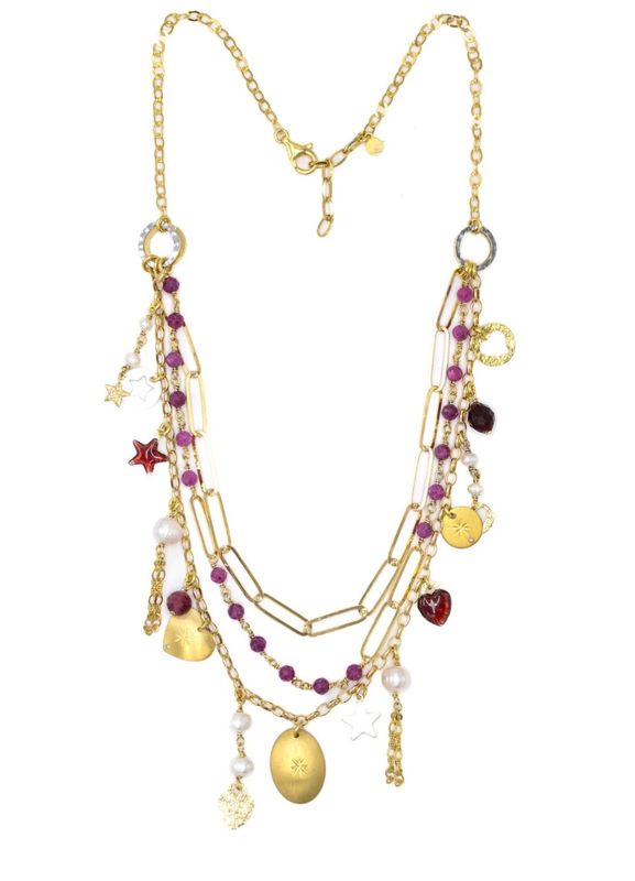 COLLANA ARGENTO SACRAMORE FIRENZE
