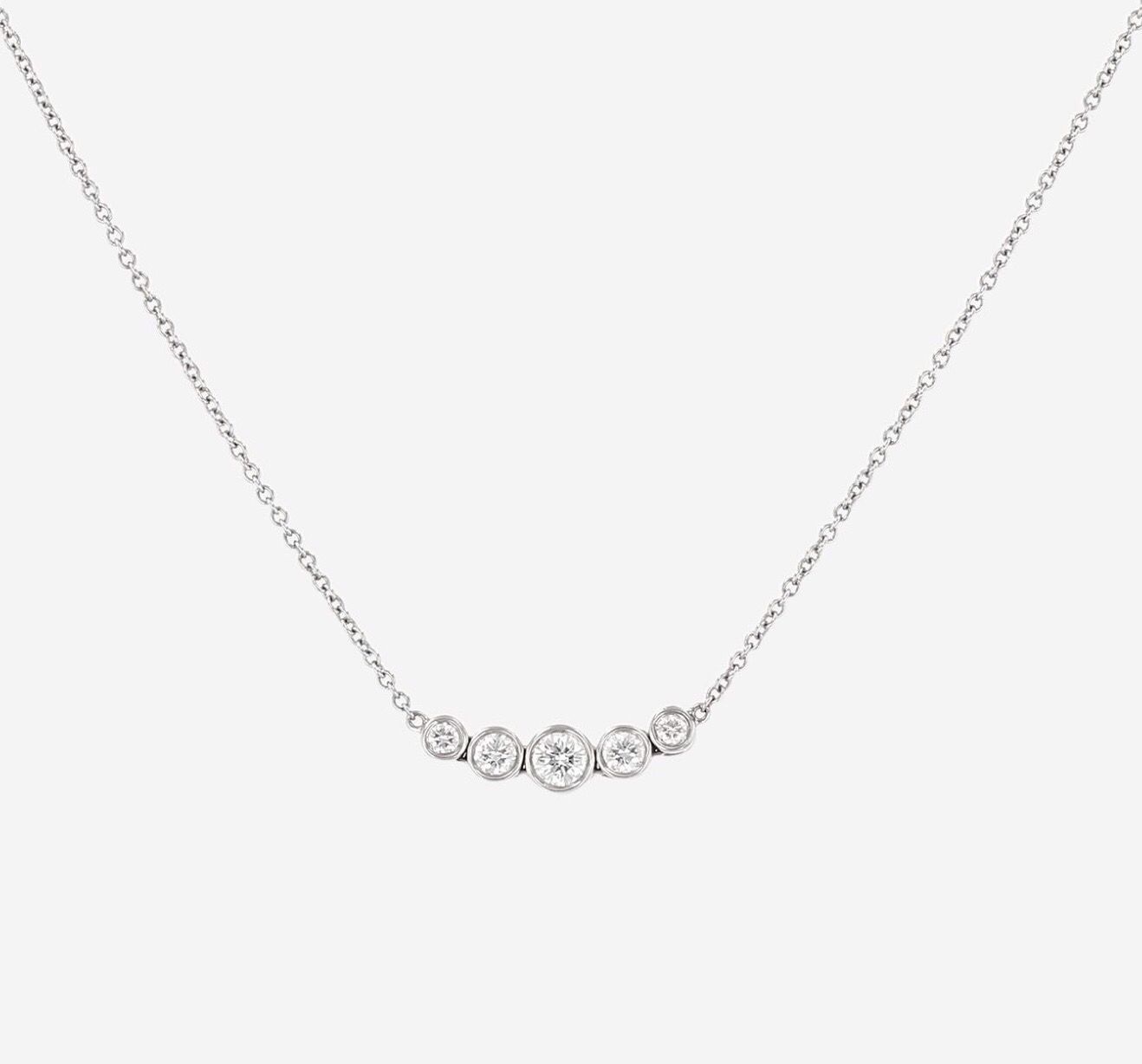 COLLANA TIFFANY & CO JAZZ PLATINO E DIAMANTI COLLANA TIFFANY & CO JAZZ PLATINO E DIAMANTI