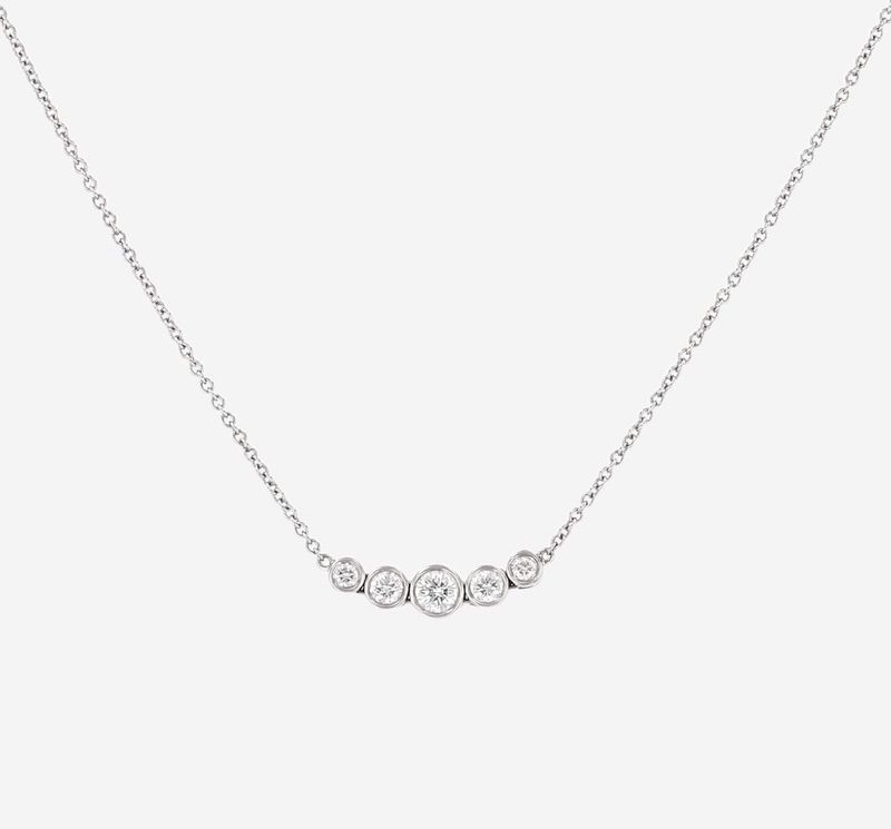 COLLANA TIFFANY & CO JAZZ PLATINO E DIAMANTI