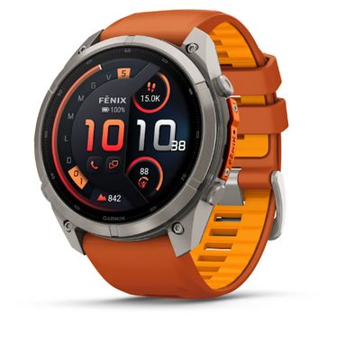 GARMIN FENIX 9 PRO ARANCIONE 47mm GARMIN FENIX 9 PRO ARANCIONE 47mm