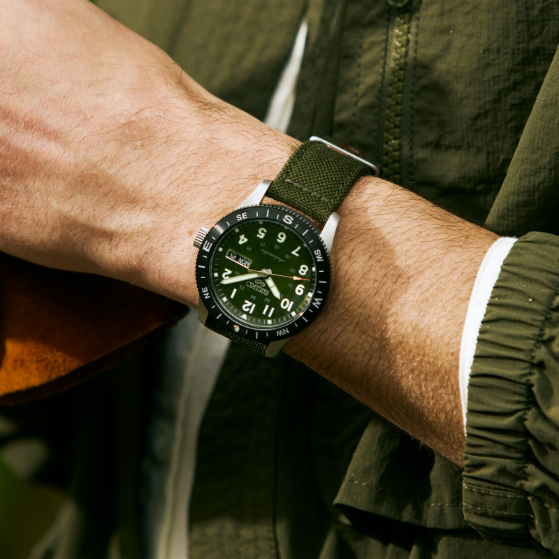 SEIKO - OROLOGIO SEIKO 5 SPORTS VERDE HDB008K1