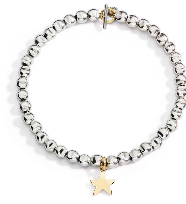DODO BRACCIALE MINI PEPITA CON CHARM STELLA ORO DODO BRACCIALE MINI PEPITA CON CHARM STELLA ORO