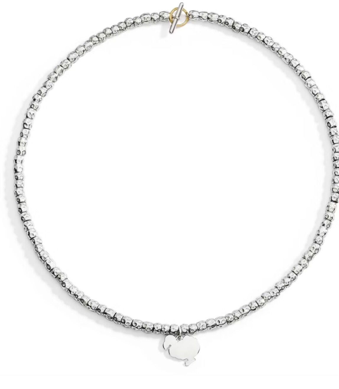 DODO COLLANA GRANELLI CON CHARM DODO ARGENTO DODO COLLANA GRANELLI CON CHARM DODO ARGENTO
