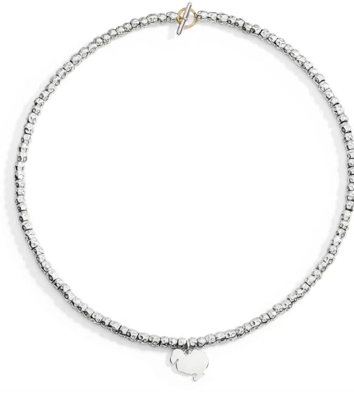 DODO COLLANA GRANELLI CON CHARM DODO ARGENTO DODO COLLANA GRANELLI CON CHARM DODO ARGENTO