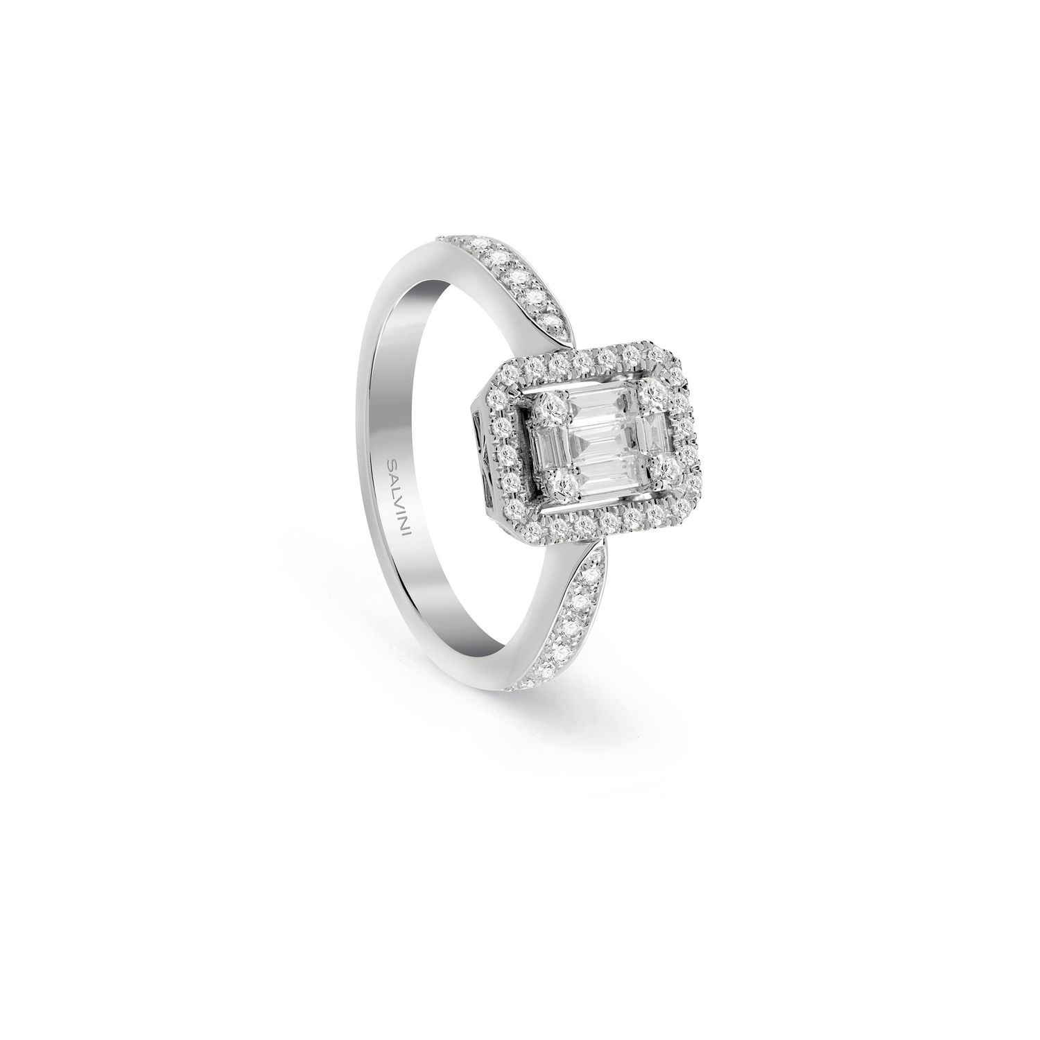 SALVINI - ANELLO ORO BIANCO E DIAMANTI – MAGIA SALVINI - ANELLO ORO BIANCO E DIAMANTI – MAGIA