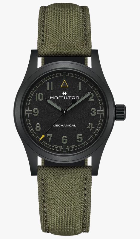 HAMILTON KHAKI FIELD MECHANICAL CALL OF DUTY MODERN WARFARE 4