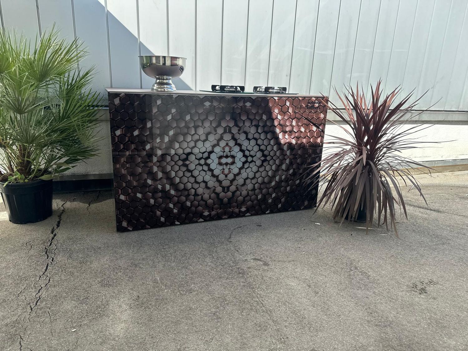 KURTH Outdoorkitchen | SMALL | L: 120 cm x B: 90 cm x H: 93cm