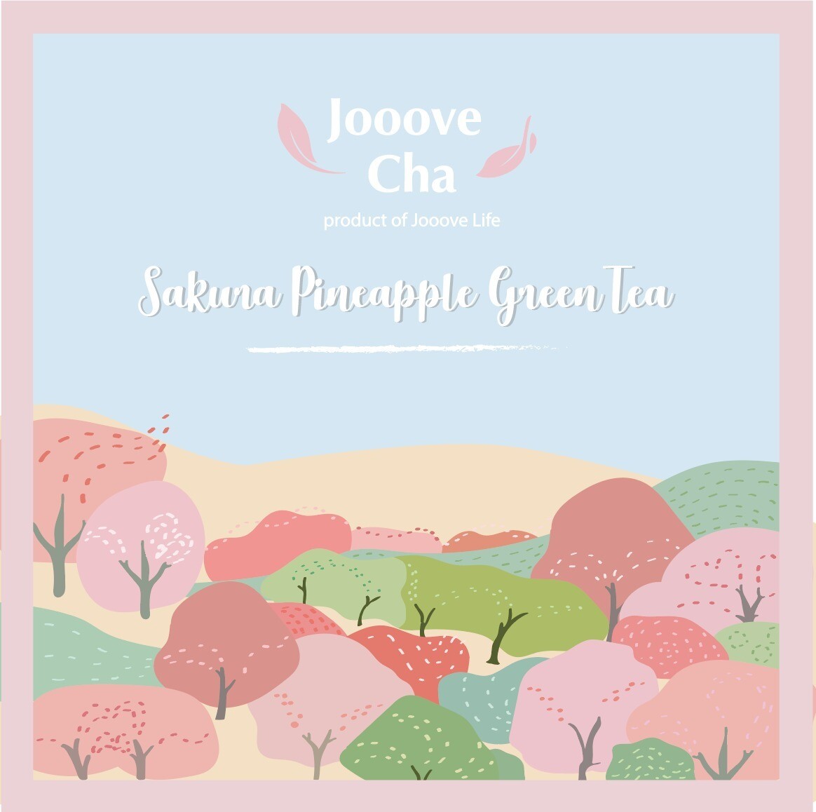 【Taste of Sakura】櫻花菠蘿綠茶 Appel Sakura Tea