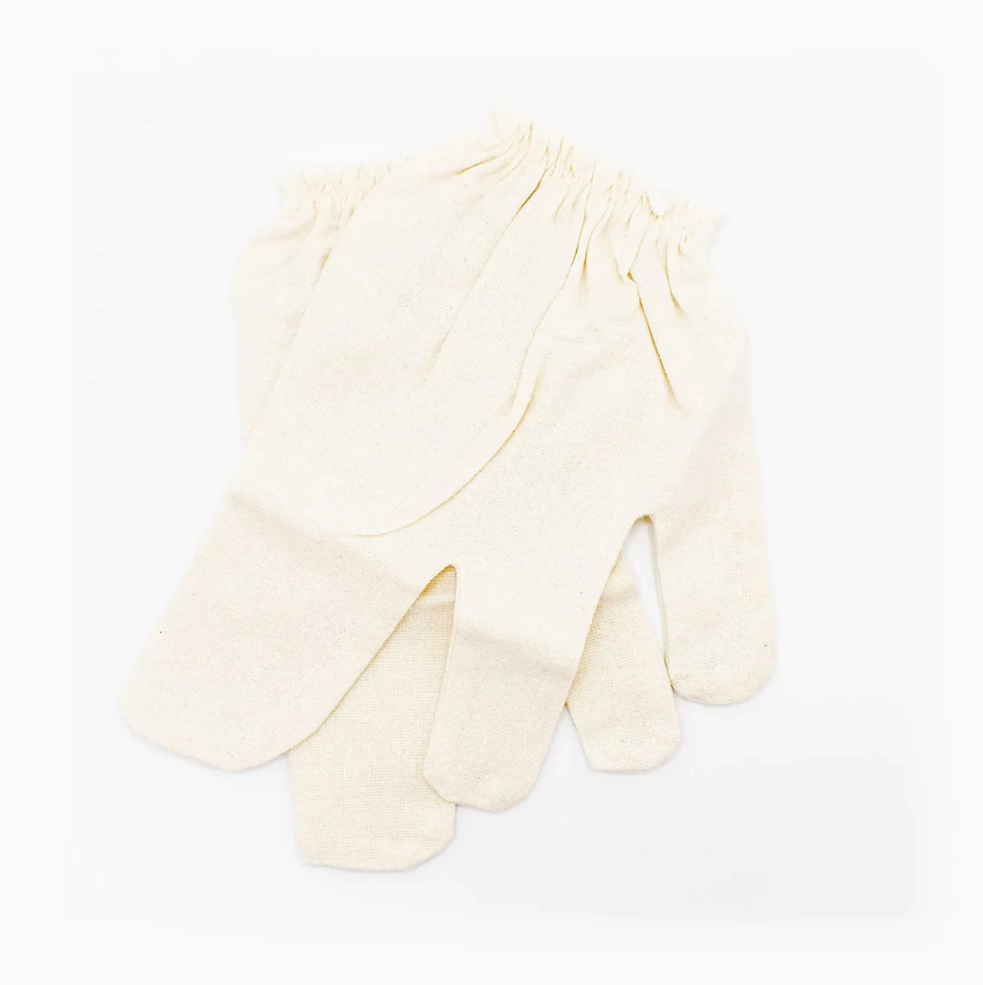 Jooove Soma 100% Raw Silk Garshana Exfoliating Massage Gloves
