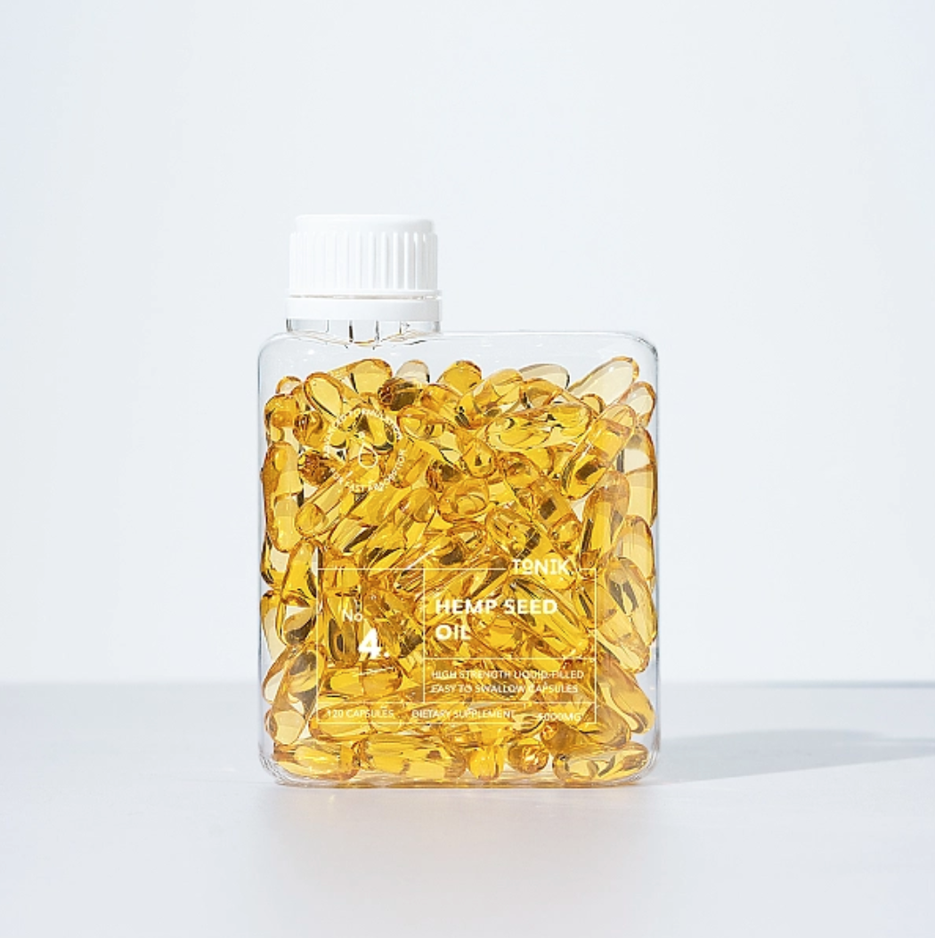 ［Pre Order］Tonik - No.4 Organic Hemp Seed Oil Capsules