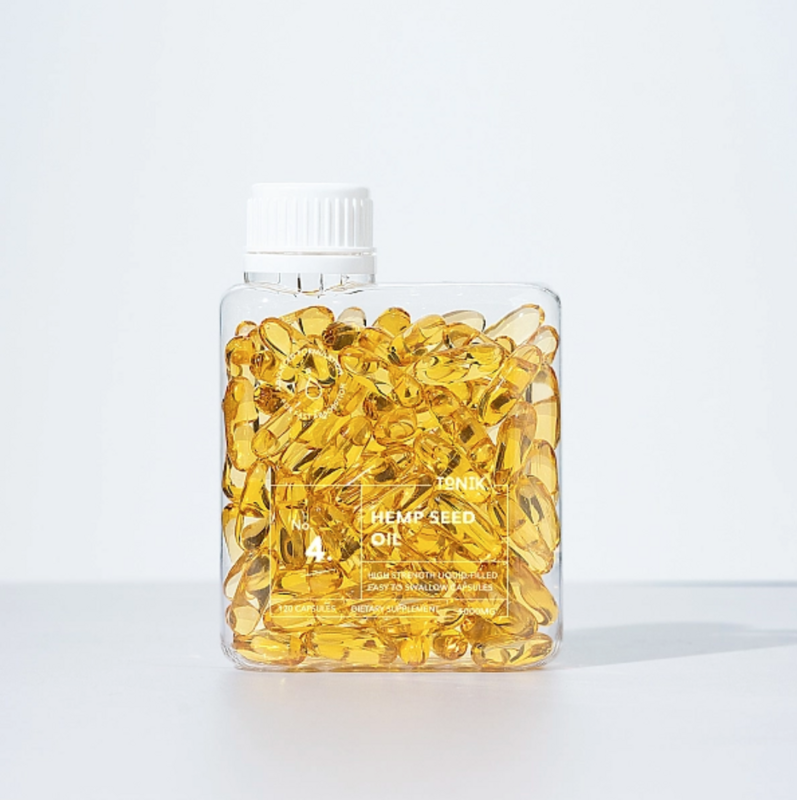 Tonik - No.4 Organic Hemp Seed Oil Capsules Tonik - No.4 Organic Hemp Seed Oil Capsules