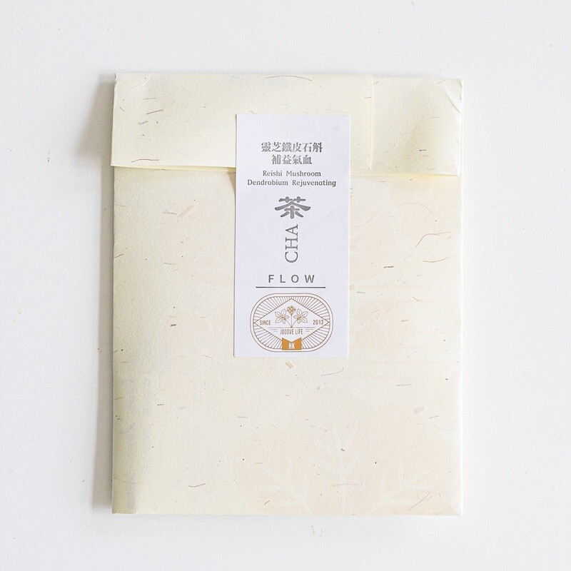 FLOW - 靈芝鐵皮石斛補益氣血茶2包裝