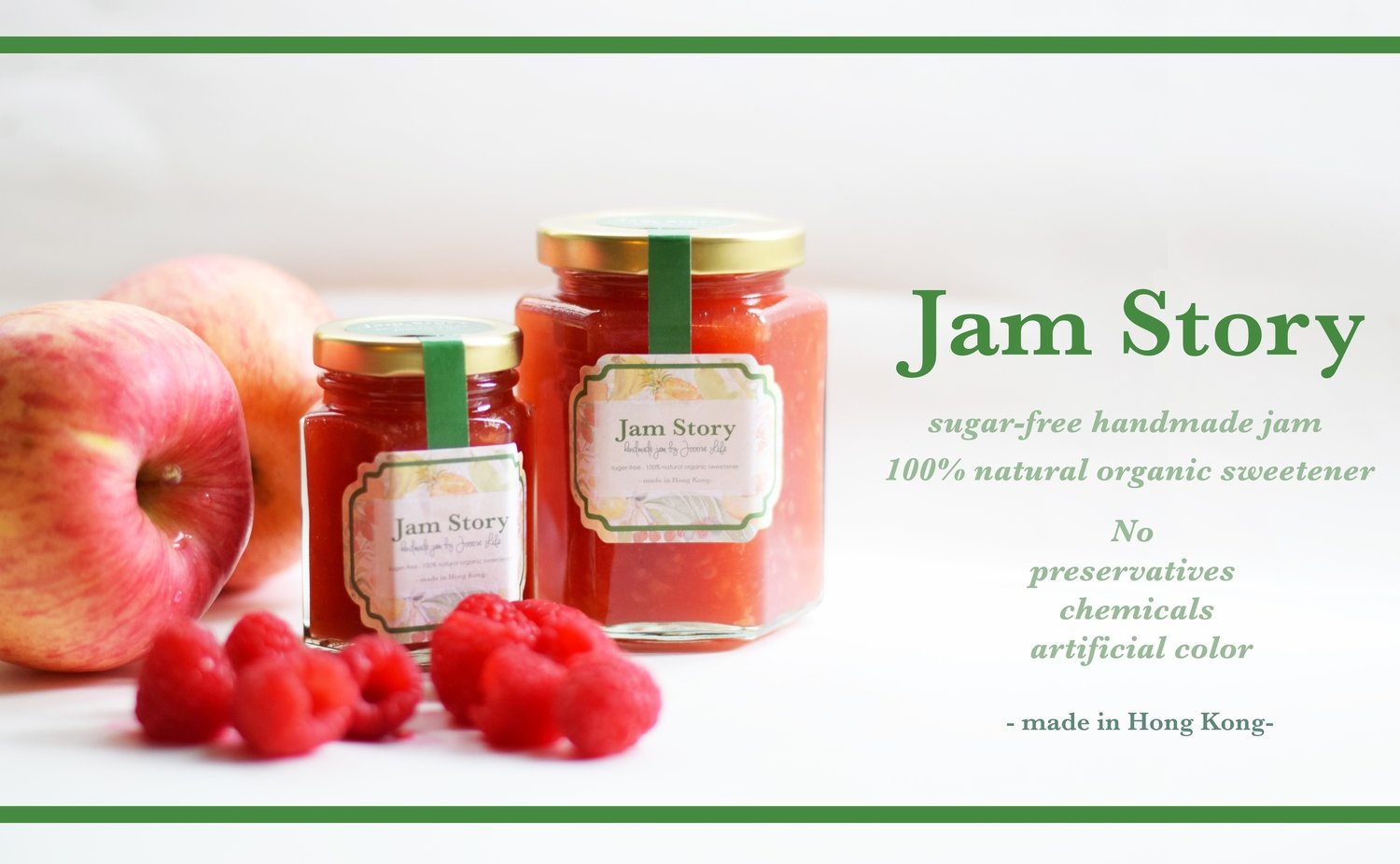【Sugar-free】Raspberry Apple Jam