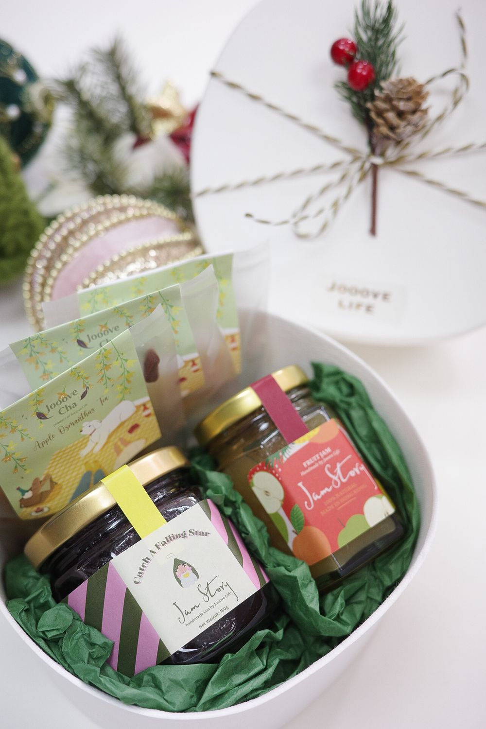 Xmas Set B: Catch a falling star + 雪梨桂花果醬 + 3 Jooove Cha