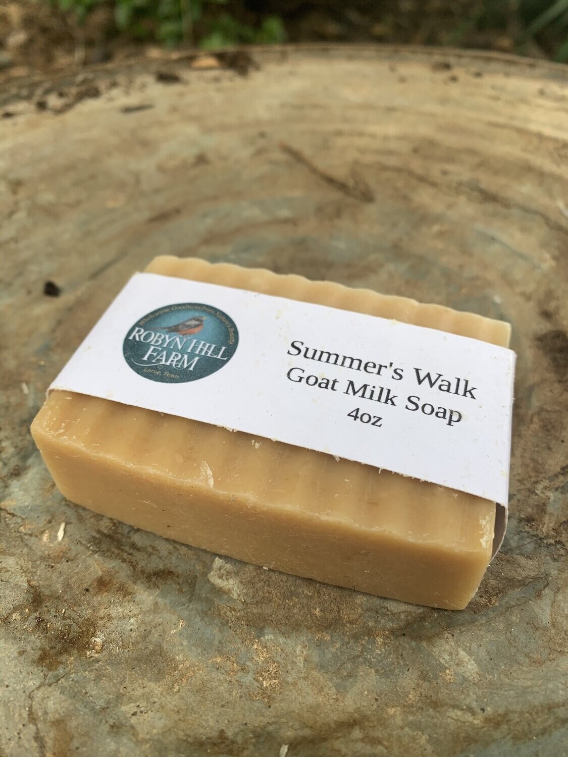 Summer’s Walk Goat Milk Soap Bar