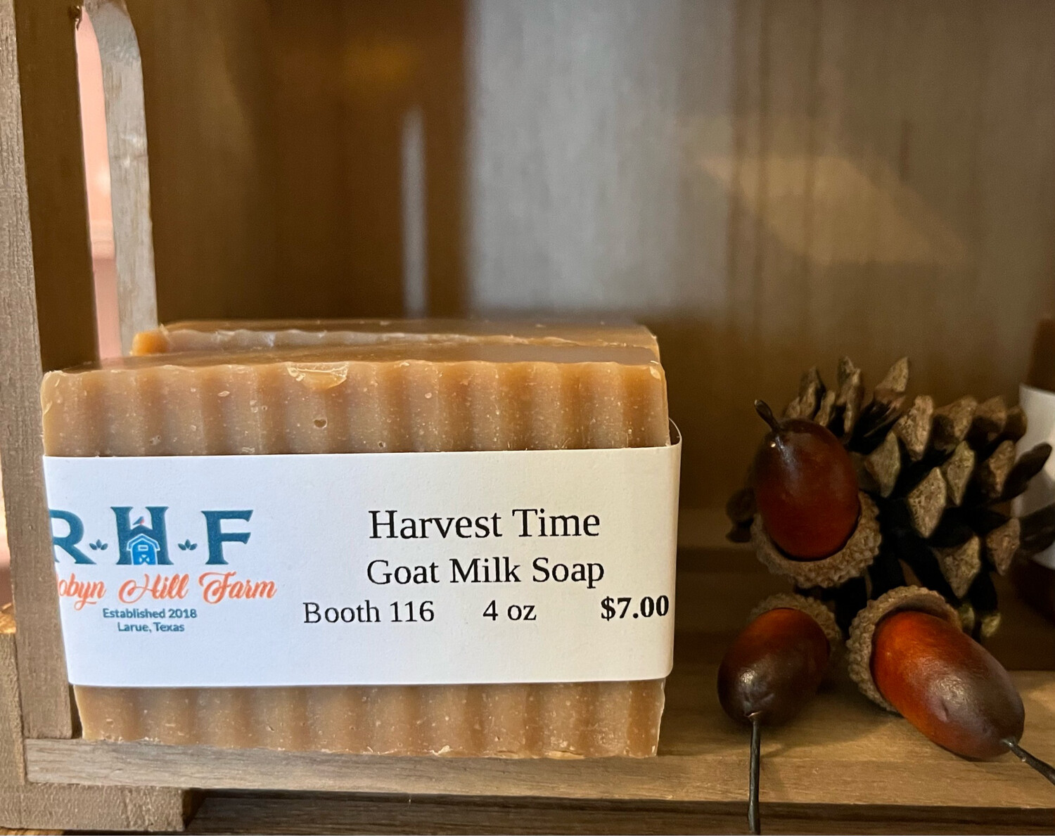 Harvest Time Goat Milk Soap Bar