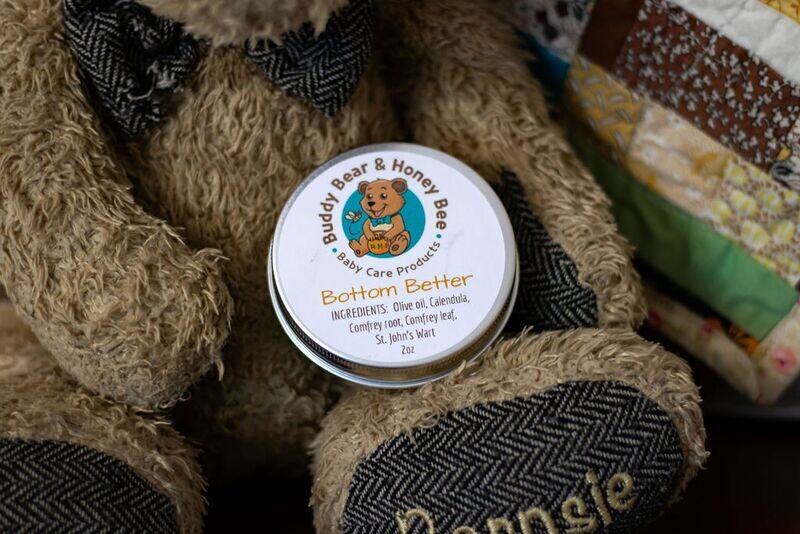 Buddy Bear and Honey Bee's Bottom Better Salve