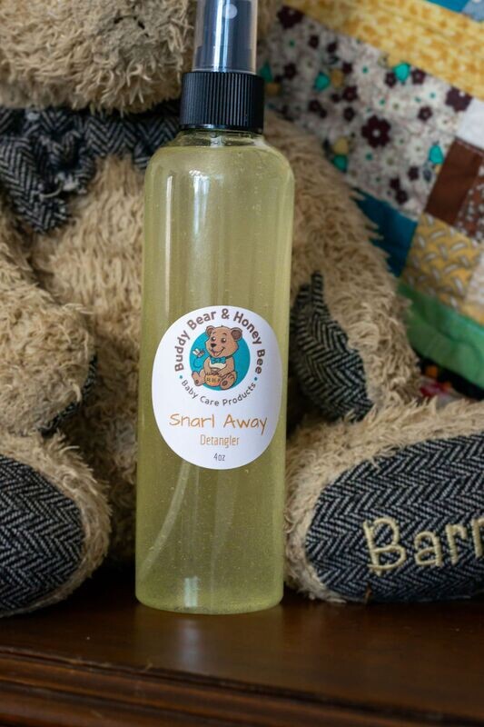 Buddy Bear and Honey Bee's Snarl Away Detangler
