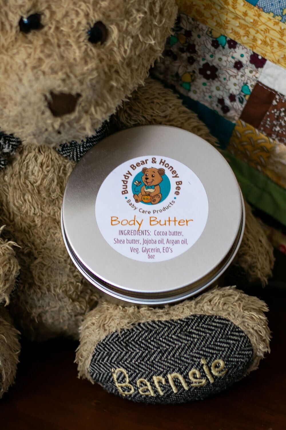 Buddy Bear and Honey Bee's Body Butter