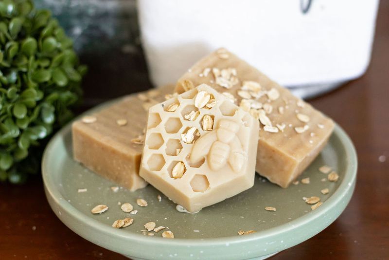 Oatmeal & Honey Goat Milk Soap Bar
