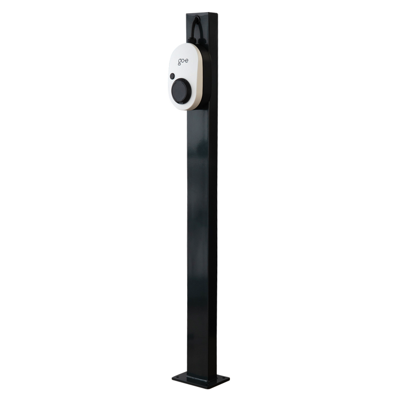 go-e Wallbox Standfuß MB anthrazit aus Stahl