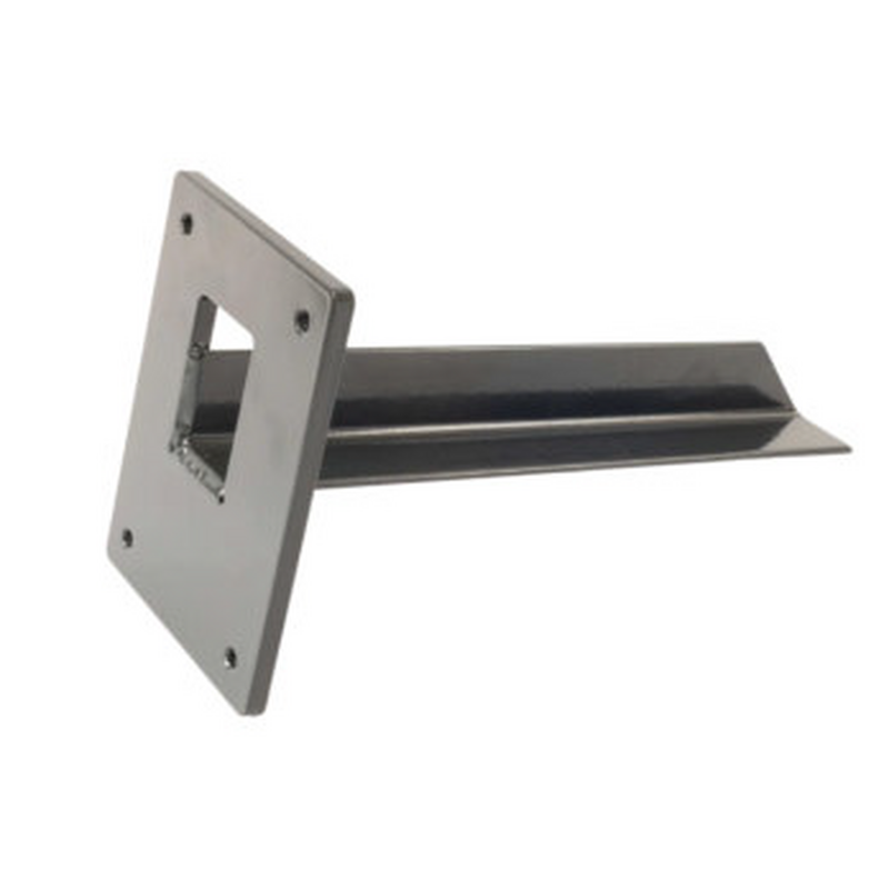 go-e Wallbox Grundplatte für Standfuss MB Material: Stahl