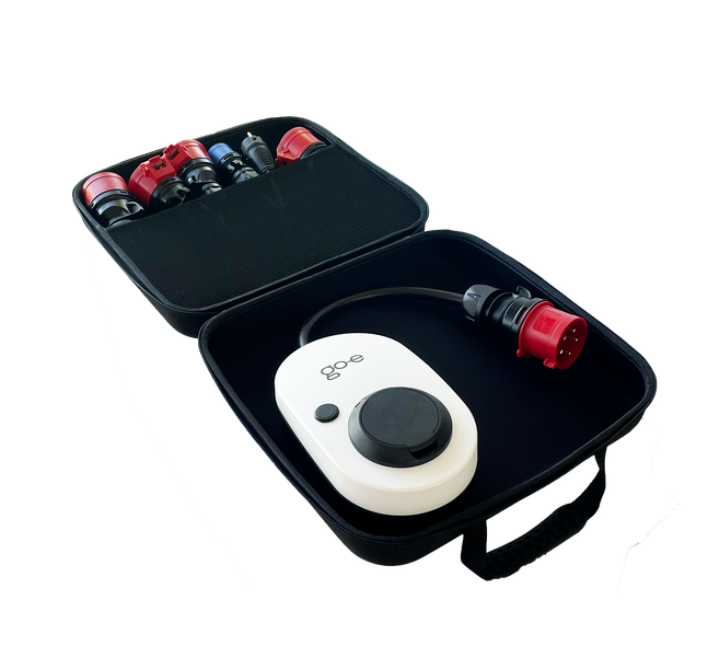 go-e Charger Gemini Flex 22kw + Transporttasche + Adapter- Set