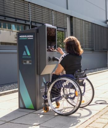 Heidelberg Amperfied Chargespot connect.public