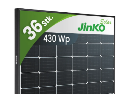 430Wp Bifazial Black Frame / Jinko JKM430N-54HL4R-BDV