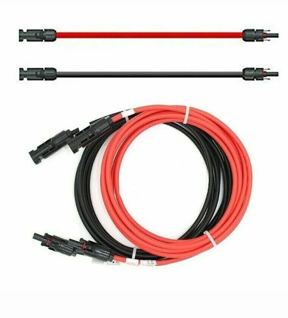 Solarverlängerungskabel MC4 Stecker 20m (1 Paar)