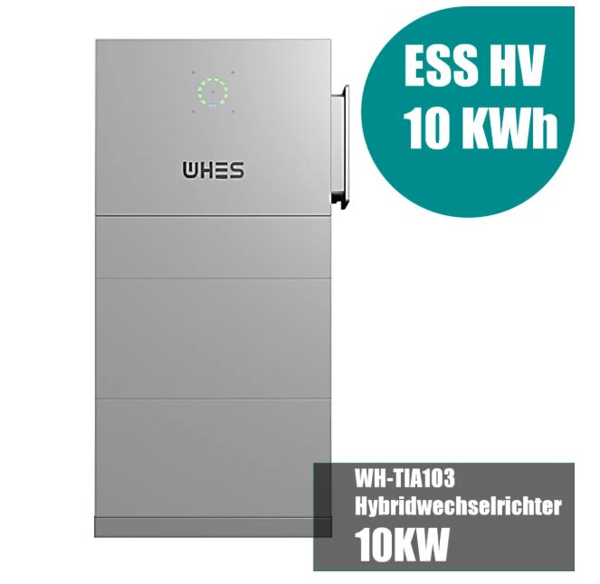 WHES PowerPod Agave-TH dreiphasiges Hochspannungs-Hybrid-All-in-One-BESS 10KW/10KWh ohne Heizmodul