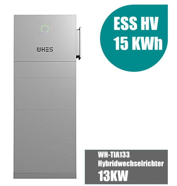WHES PowerPod Agave-TH dreiphasiges Hochspannungs-Hybrid-All-in-One-BESS 13KW/15KWh ohne Heizmodul