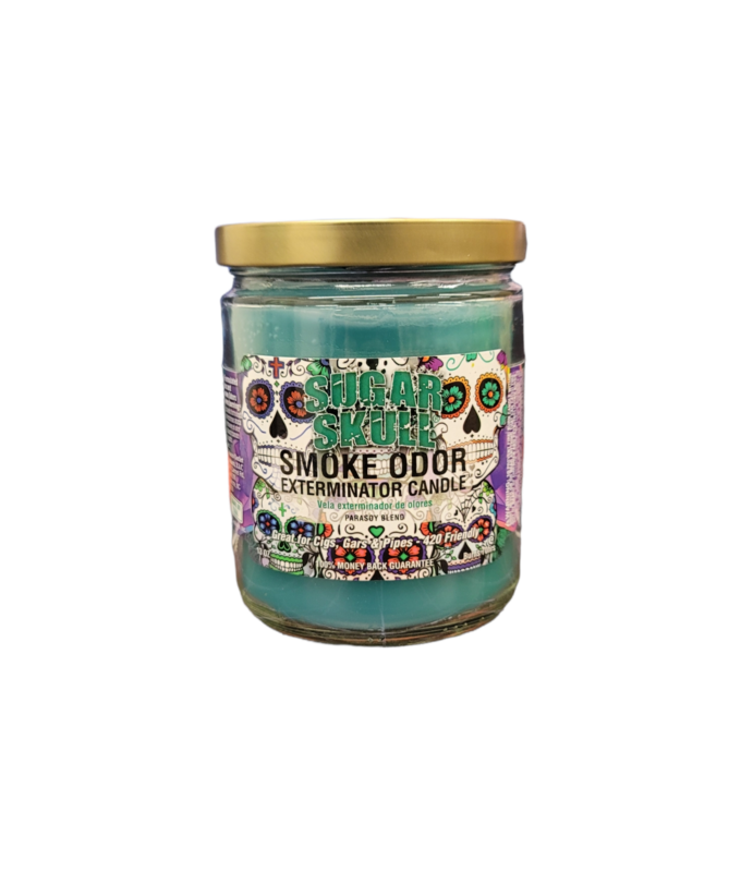 Smoke Odor Candle - Sugar Skull