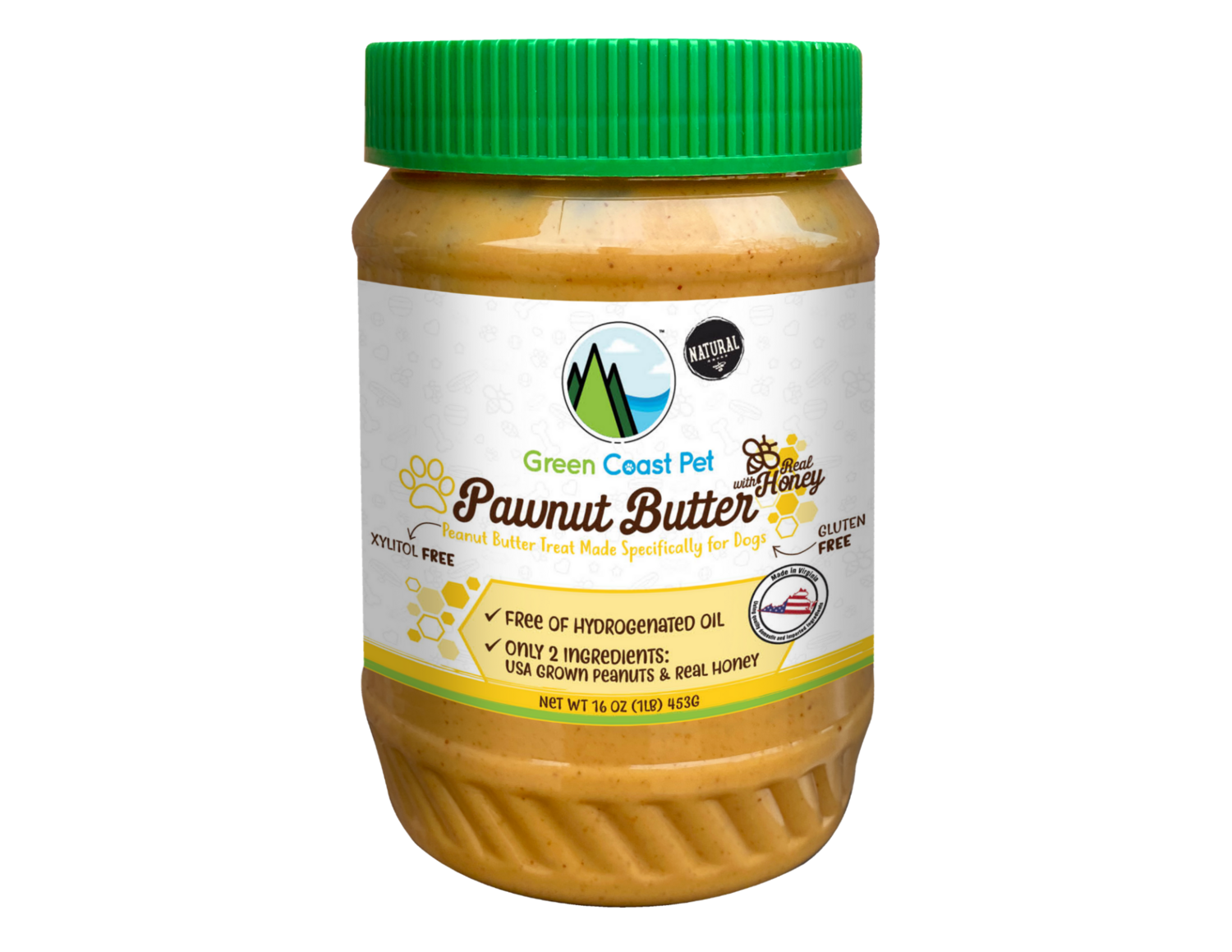 Pawnut Butter with Real Honey