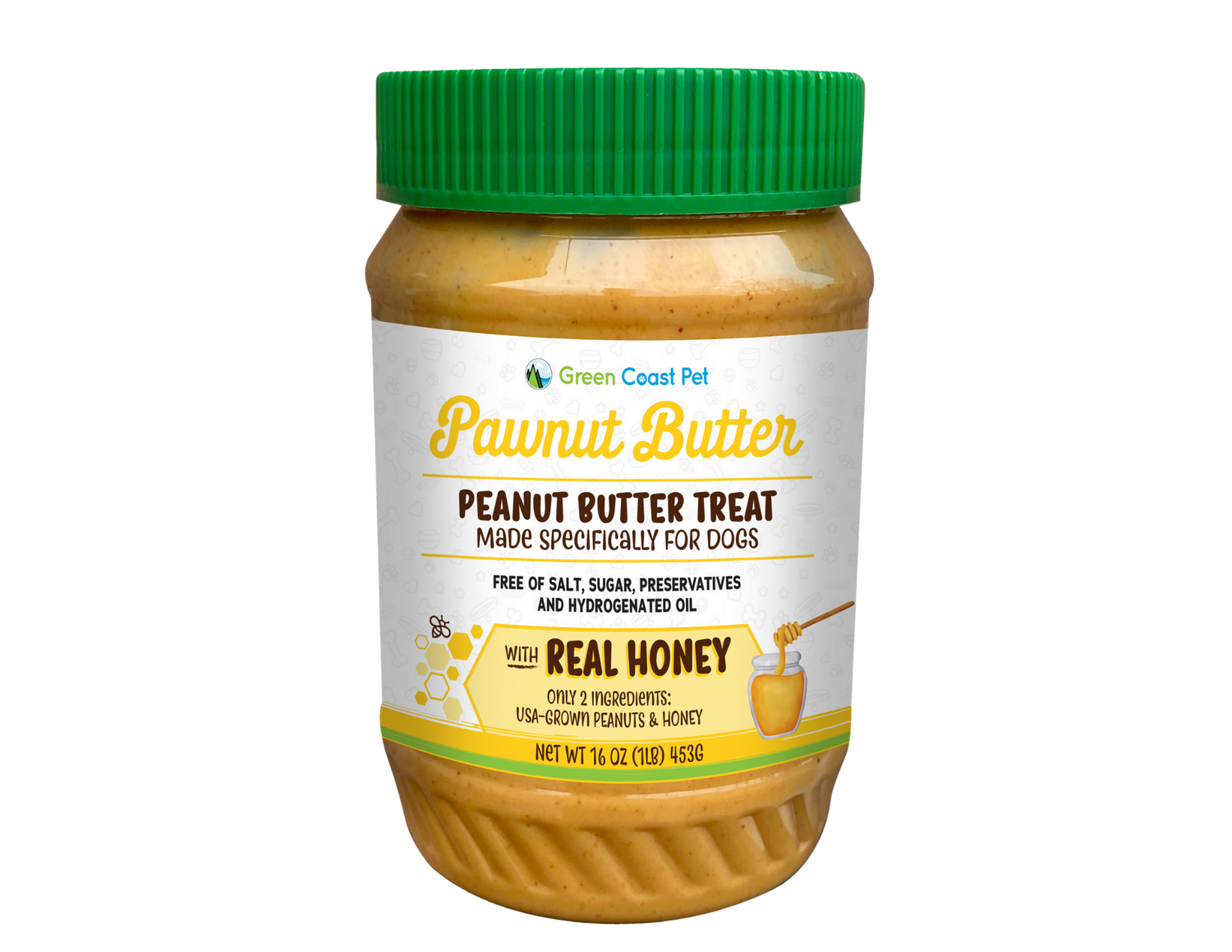 Pawnut Butter with Real Honey