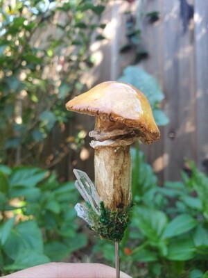 Crystal Mushroom Planter Pal