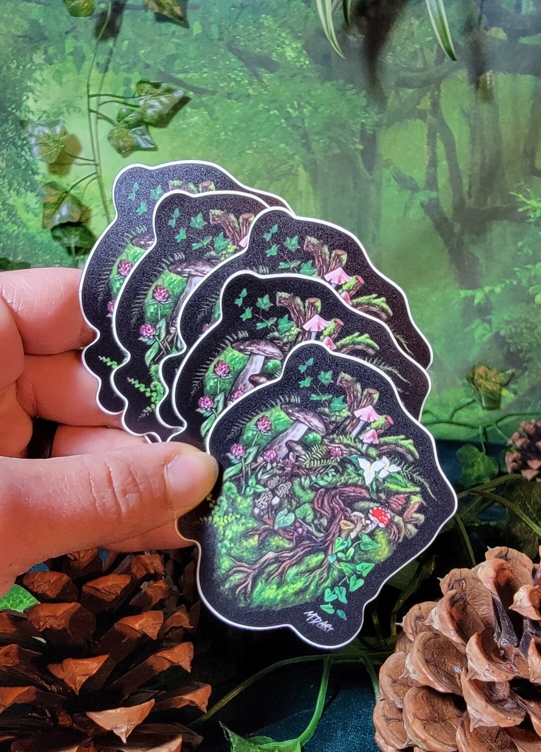 Heart of The Forest sticker