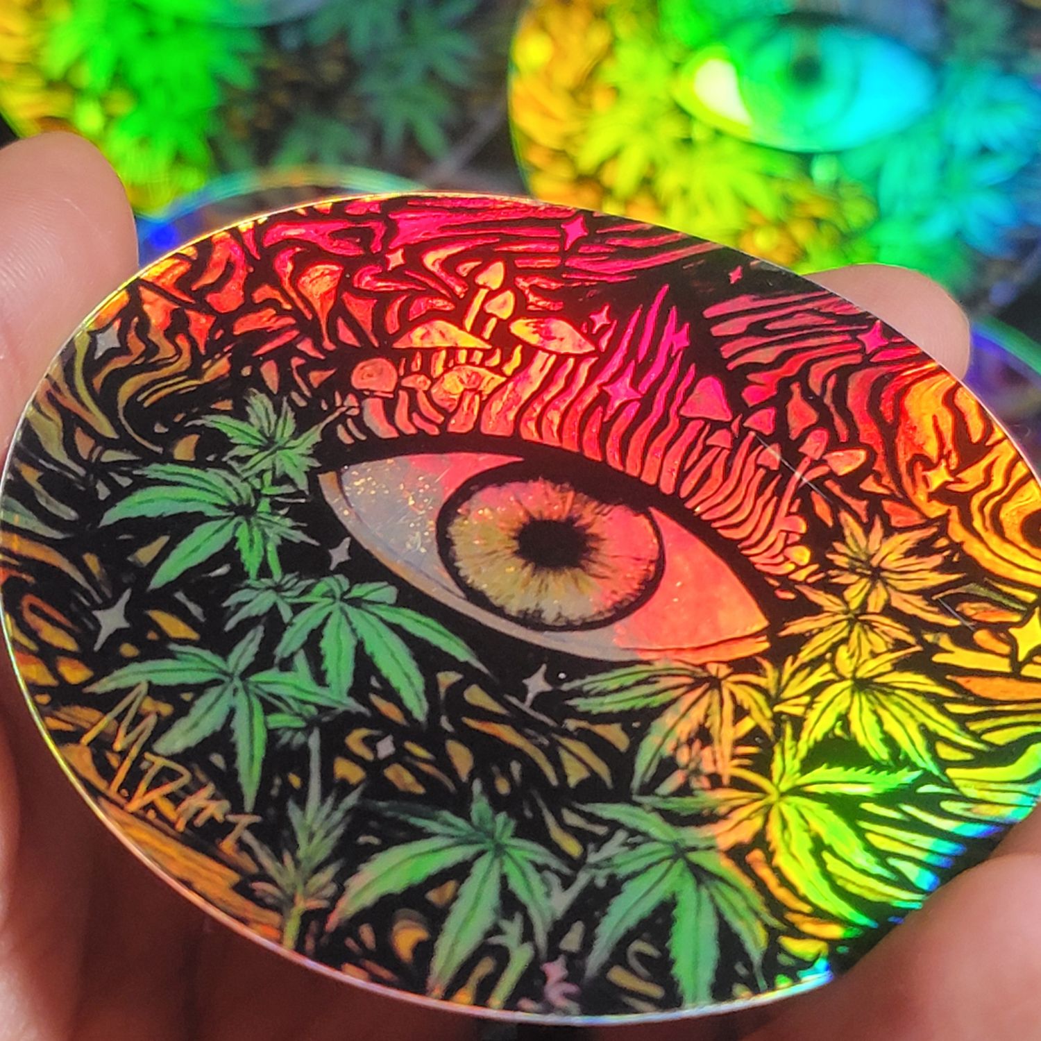 Psychedelic Eye sticker
