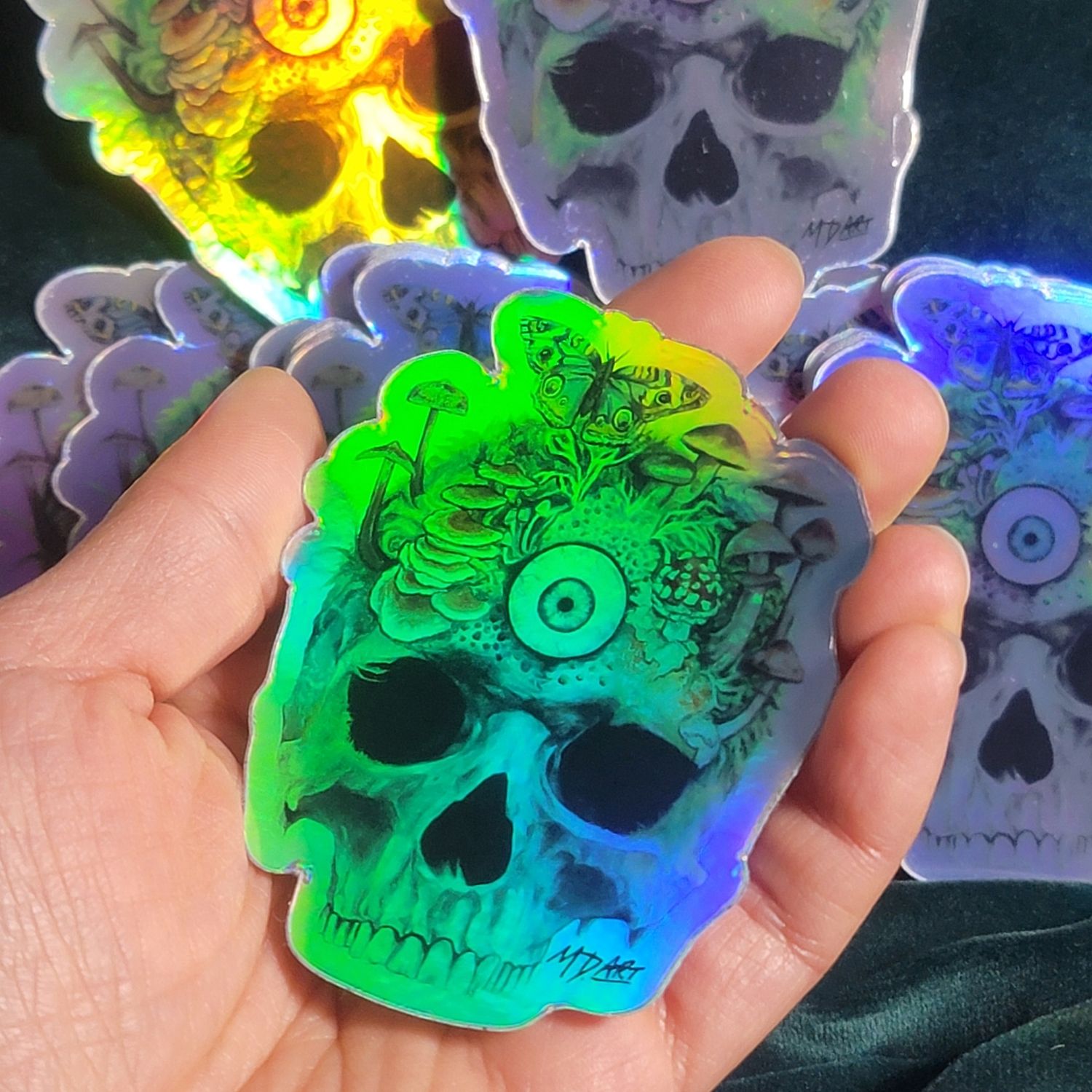 3rd Eye Open (Holographic) 3&quot; sticker