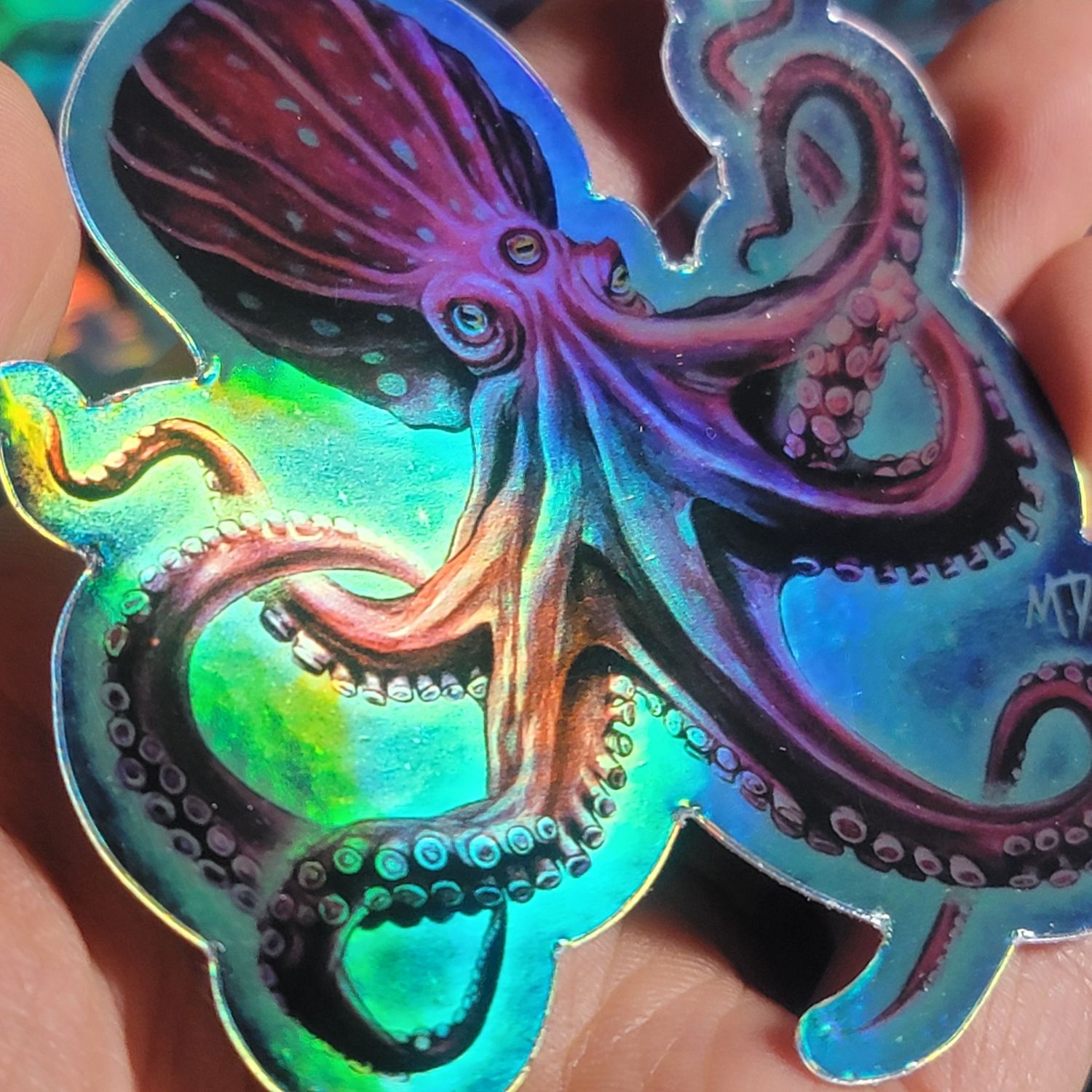 Octopus sticker